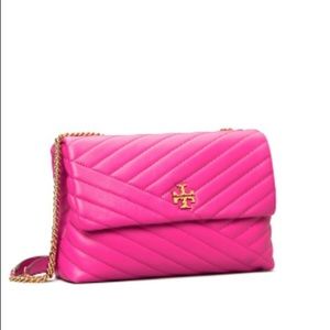 Tory Burch Kira Chevron. Crazy Pink.